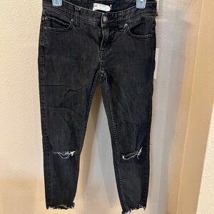 Free people black jeans